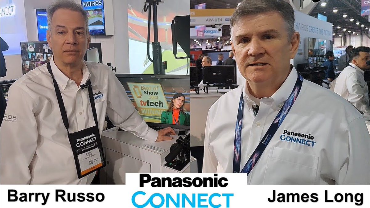 DIGITALPRODUCTV's tweet photo. 💊 Pillole dal #NAB2023
🎤 Intervista a James Long e Barry Russo di #Panasonic #Connect, 
🎥 l'intervista completa su https://t.co/crAIwb2WZA
#Broadcast
#nabshow
#nabshow2023
#MediaIndustry
#ContentCreators
#DigitalMedia
#TVProduction
#AudioVisual
#ptz

https://t.co/mW4ongNSZz https://t.co/ZWMmHumvU8