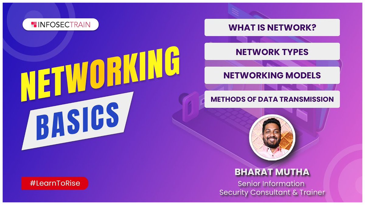 ShivamS76057701's tweet image. What are the Basics of Networking? | Network Types | Networking Models | InfosecTrain
#Networking #networkingcourse #networkinggroup #networkingevents #NetworkTypes #NetworkingModels #Methodsofdatatransmission #cybersecuritytips 
anchor.fm/infosectrain/eโฆ