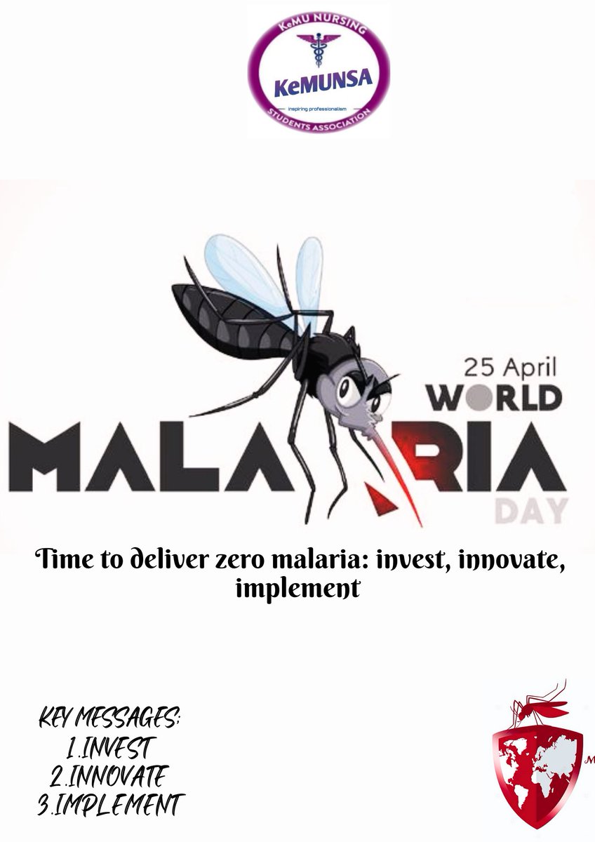 KeMUNSAofficial's tweet photo. Time to deliver zero malaria: invest, innovate, implement by reaching marginalized populations with the tools and strategies that are available today to prevent and control malaria

#MalariaDay2023  #malaria https://t.co/vCJAFuLjLY
