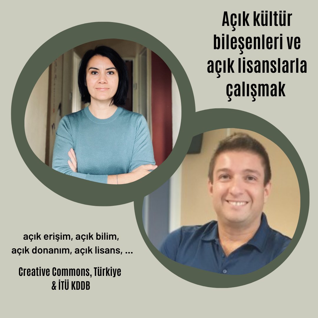 @CCturkiye ve kütüphane işbirliğiyle düzenlenen #Açıkbilim #AçıkErişim gibi #açıklık kültürüne dair önemli detayların konuşulacağı çevrim içi seminere davetlisiniz.@creativecommons @itu1773
➡️kayıt bit.ly/3V4dR9C
➡️Zoom bit.ly/441R1n3
🗓️26 Nisan,⏰11.00