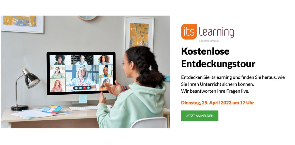 itslearning_de's tweet image. 📣 Last Call: Wir laden herzlich zu unserer heutigen kostenlosen Entdeckungstour um 17:00 Uhr ein! 30 Minuten, in denen wir #itslearning und die wichtigsten Funktionen vorstellen und uns Zeit für Fragen nehmen.
👉 Jetzt kostenfrei anmelden: bit.ly/41VJft7
#twlz