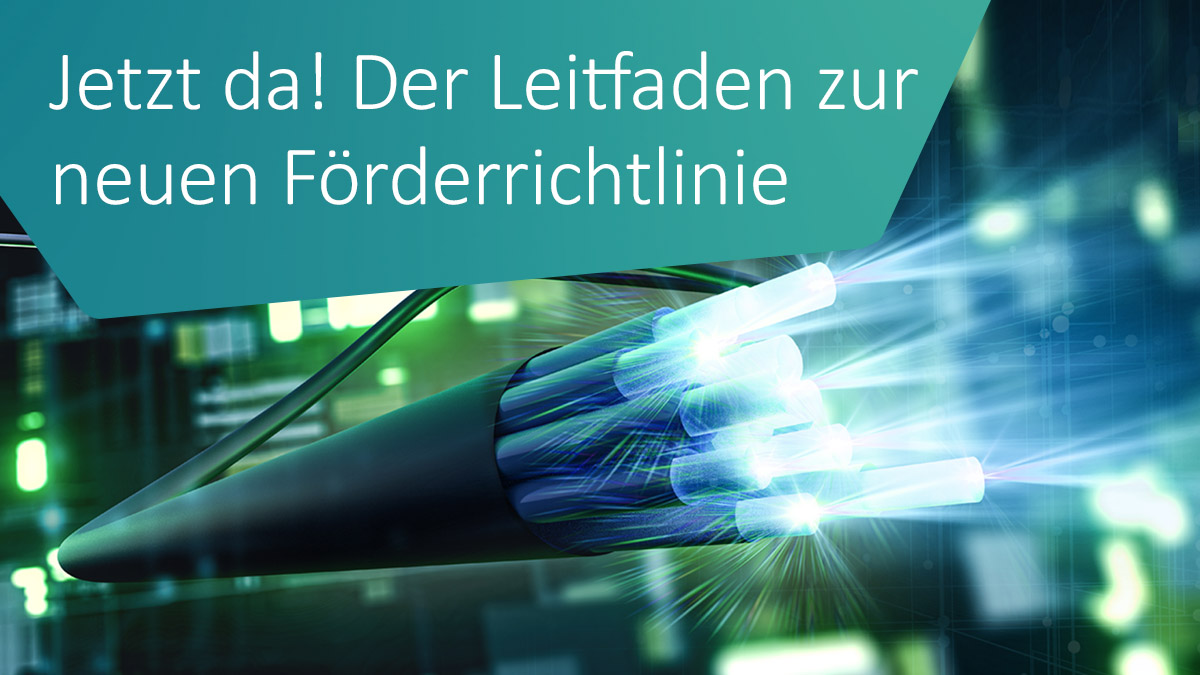 aconiumGmbH's tweet photo. Im Zuge der neuen Förderrichtlinie zum Gigabitausbau gibt es für potenzielle Zuwendungsempfänger sowie Antragsteller einen Leitfaden mit allem Wissenswerten für den Weg in den geförderten Gigabitausbau.
Zum Leitfaden👉 https://t.co/AZO5fwy6oE https://t.co/SWzLto5lKD