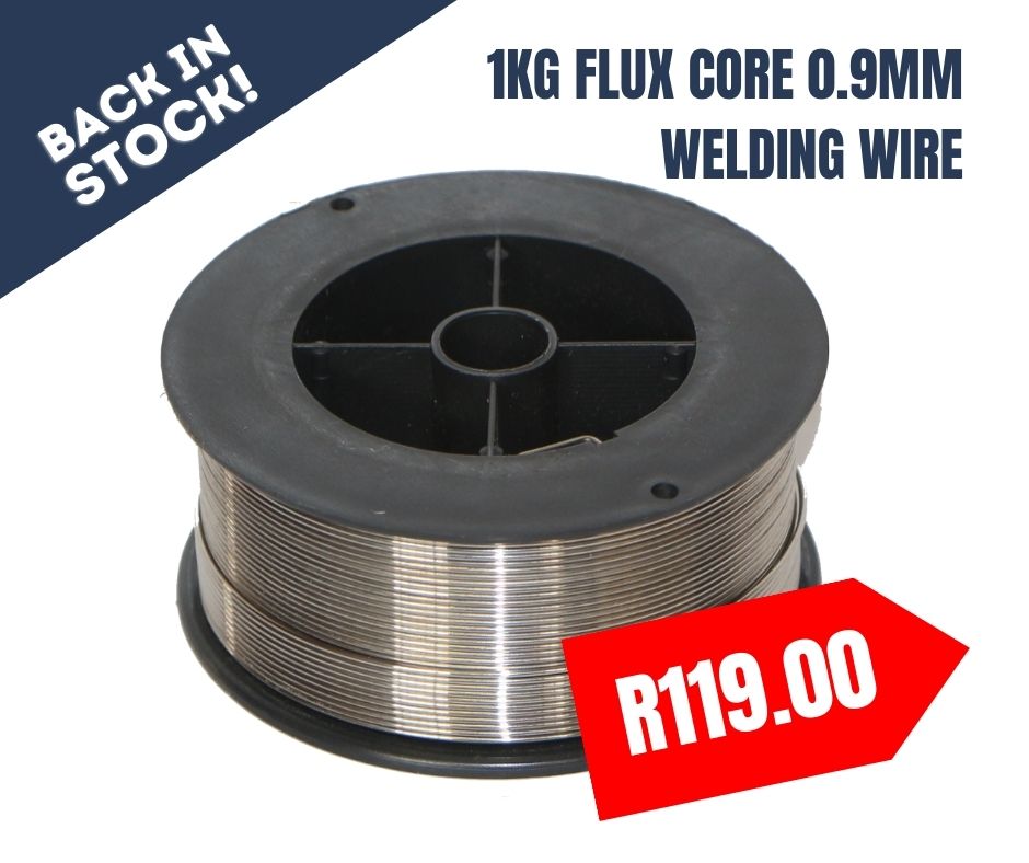 Check out our Pinnacle 1kg 0.9mm flux core wire!
Now back in stock and selling at R119.00 a roll. Whether you're a DIY enthusiast or a professional welder. Click the link to shop now: bit.ly/3nQaHtH. #PinnacleWelding #FluxCoreWire #WeldingSupplies
