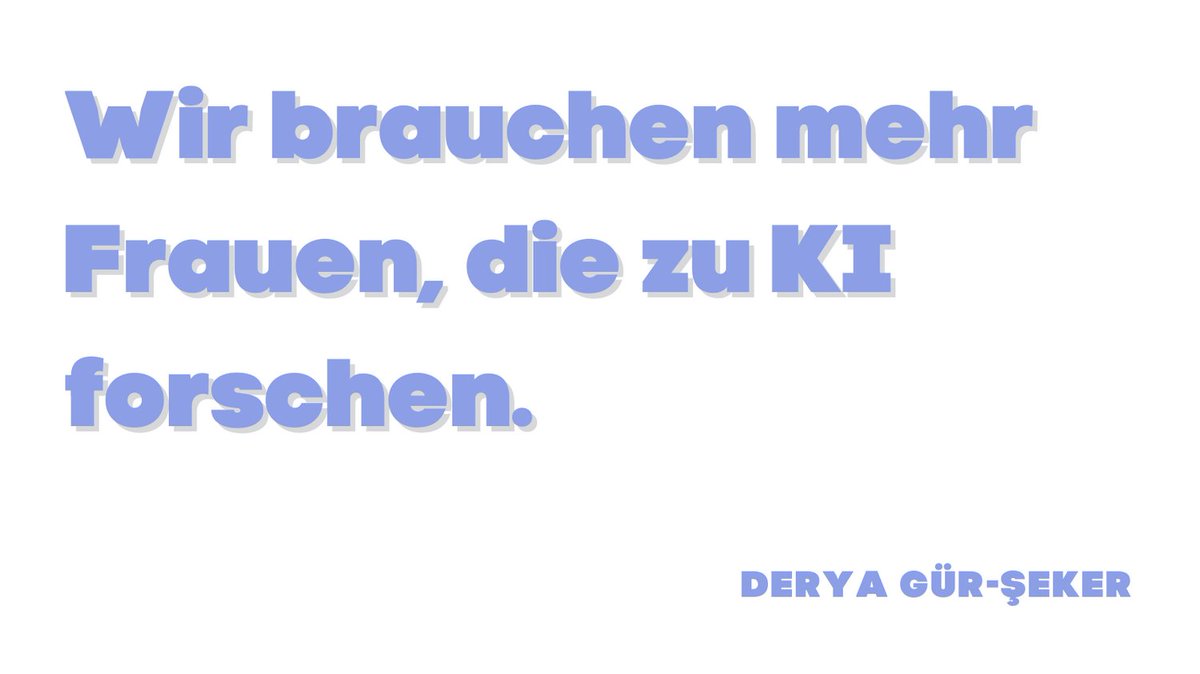 deryaguerseker's tweet photo. #Diversitรคt muss sich sowohl in den Daten als auch beim Programmieren von KI-Anwendungen zeigen. Denn nur so kรถnnen wir fรผr diskriminierungsfreie KI-Tools sorgen, die die Vielfalt der Gesellschaft abbilden. ๐ฉ๐ฝโ๐ป
#MINT #WomeninAI #Science #DiversityinIT #Empowerment #AI #Diversity https://t.co/iyXIGETzja