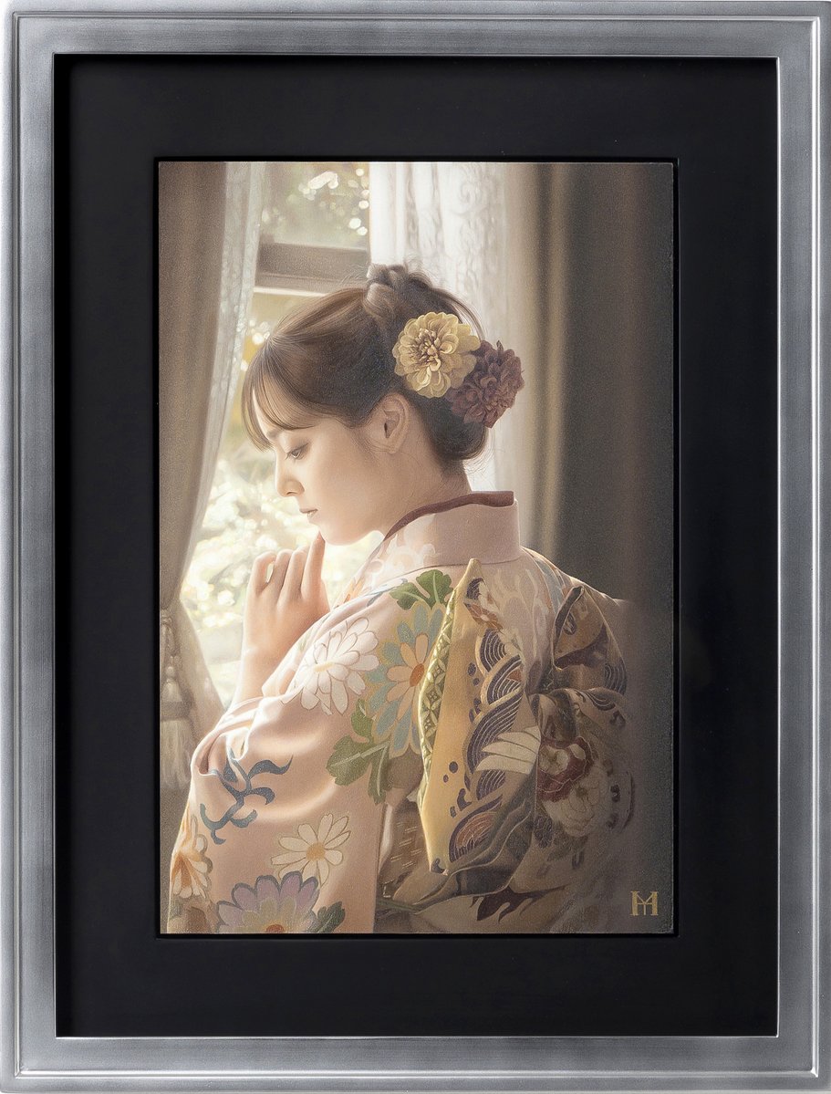 SILVE05's tweet photo. 出品作品
Lot:16
《音羽御殿にて II》
P6号（41.0×27.3cm）
パネル、油彩
2023年
#DutchAuction #銀座蔦屋書店 https://t.co/Bdk2G8qKLa