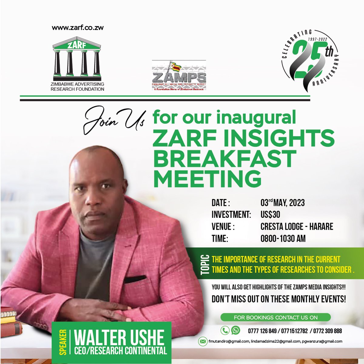 Save the date.