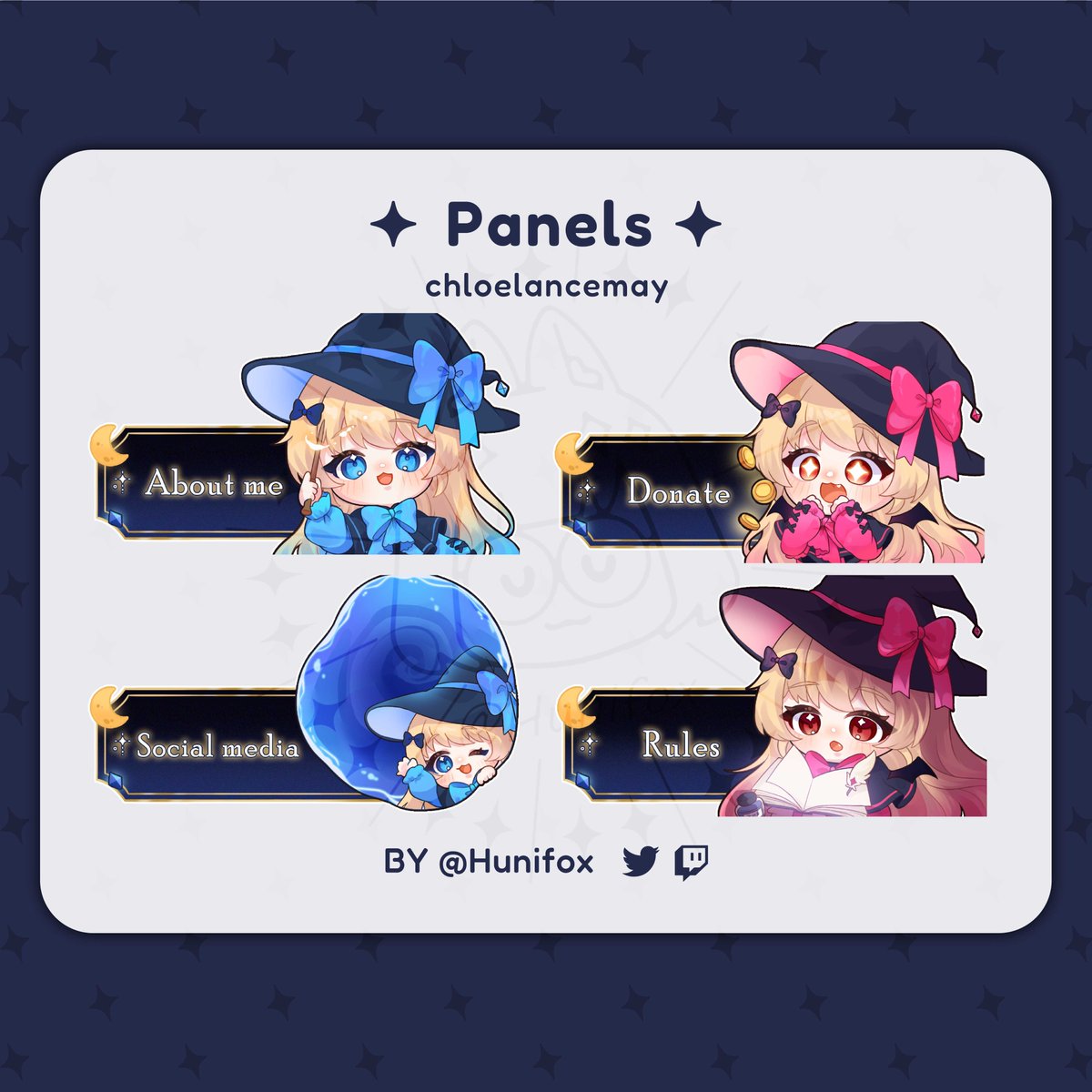 Hunifox's tweet photo. ✨委託展示✨
資訊欄繪製
感謝兩位都放心的交給我自由發揮ヾ(;゚;Д;゚;)ノ゙
#Hunicomm https://t.co/3qiZVy9Hce