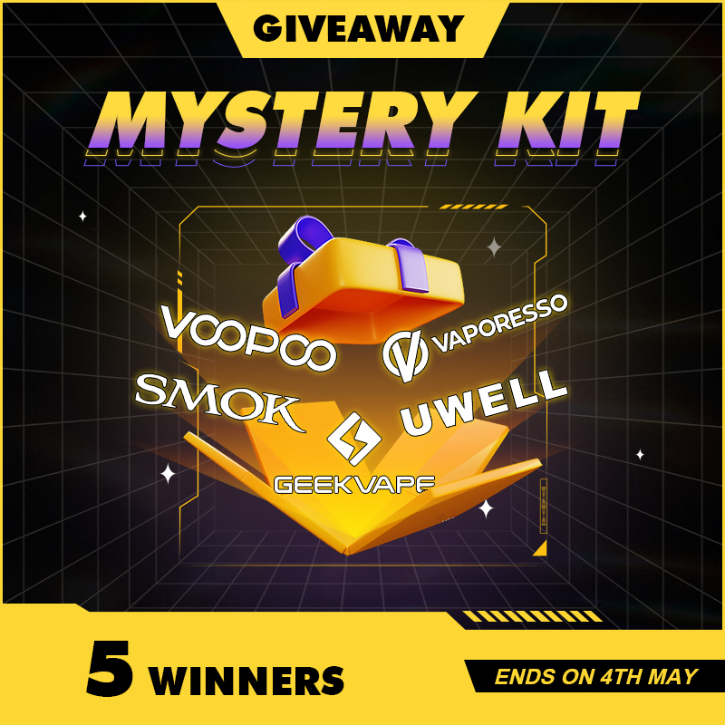 🌈🌈
🔝Healthcabin - Mystery Kit Giveaway💯💞

🎁Prize:
Mystery Kits of VOOPOO, SMOK, VAPORESSO, UWELL & GEEKVAPE

🍀5 Winners
Ends on 4th May📆

Come & join us~
>
Enter:👇
healthcabin.net/blog/mystery-k…
>
#healthcabin #voopoo #smok #vaporesso #uwell #geekvape #giveaway #vapegiveaway