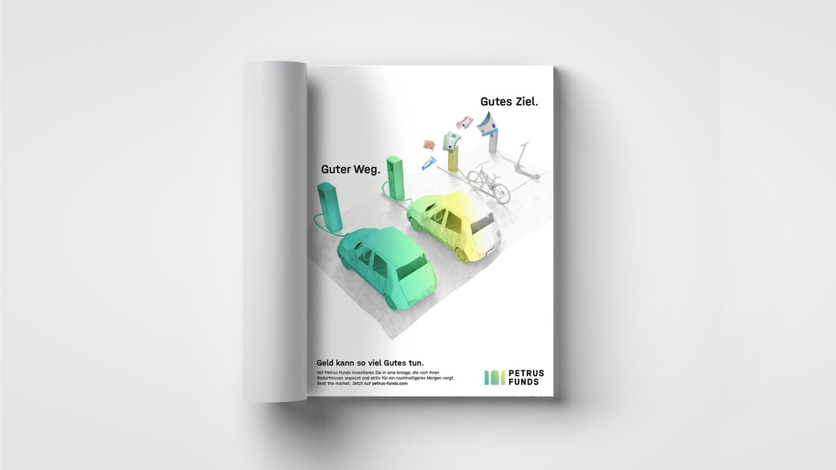 New branding, design and campaign for Petrus Funds, which specializes in ESG investments. Because money can do so much good.

<a href="/rudikobza/">rudi kobza</a> ,<a href="/NikolausPelinka/">Nikolaus Pelinka</a>, <a href="/marckobza/">Marc Kobza</a>, Petra Schneider