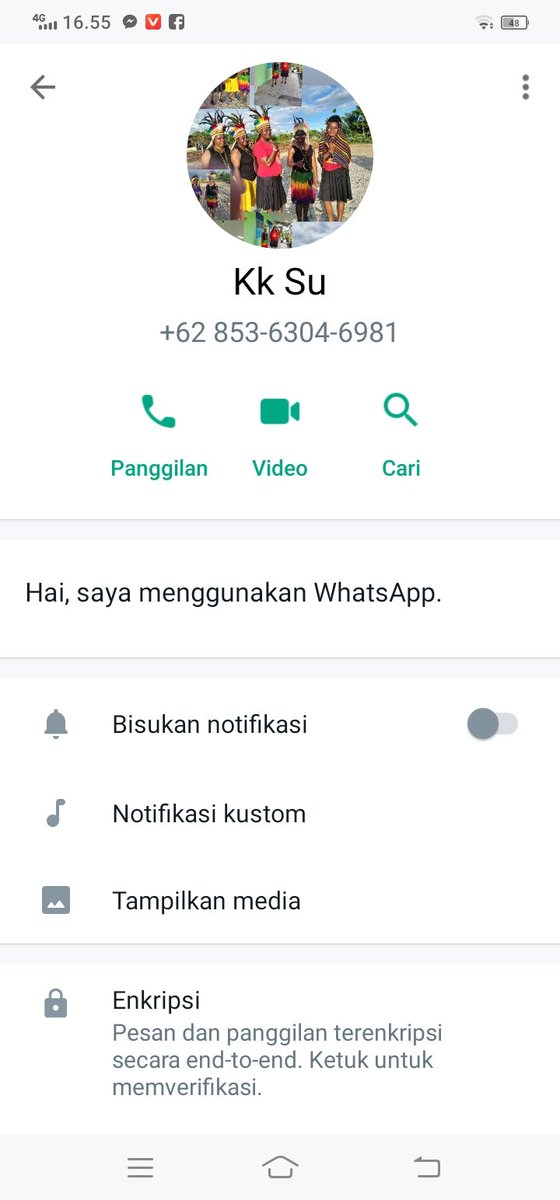 papua92653375's tweet photo. No Whs Masi aktif kalu mau komen  di timika https://t.co/2egA80gb7n
