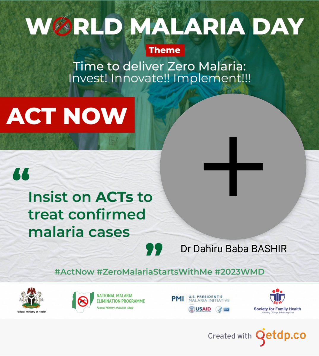 drbbdahiru's tweet photo. Today is World Malaria Day. Countries have been celebrated Malaria free, I hope in no distant future Nigeria will join the league of Malaria free Nations. @WHONigeria  @CWarigon @Wmolumbo @drjadeen @DrHarunaAdamu1 @drbelloim https://t.co/bdoYGRaHgh