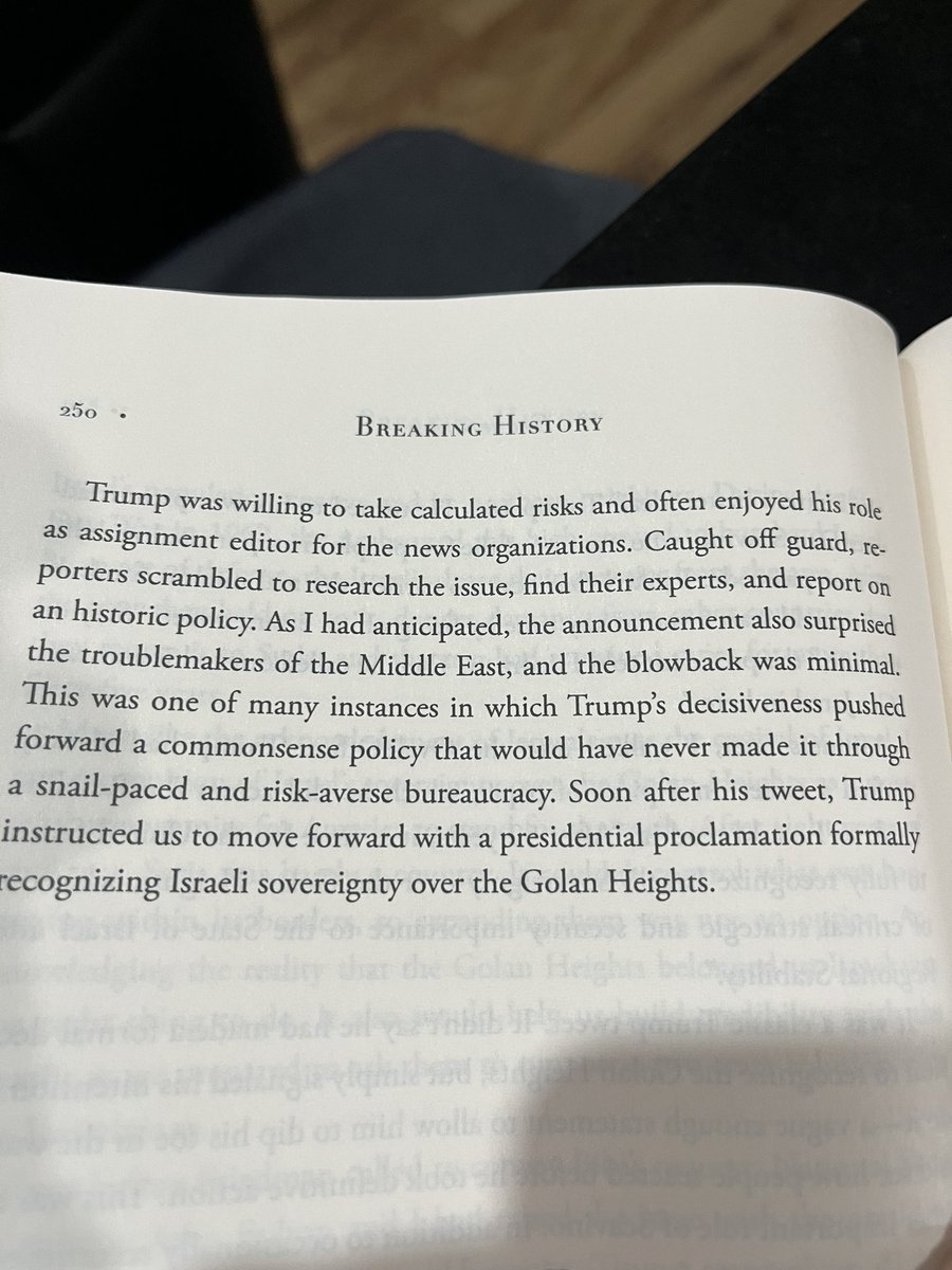 I think this paragraph from Jared Kushner's book summarises the important role #twitter played in the Trump presidency. Then they cut him off because they hated to see him do well. <a href="/elonmusk/">Elon Musk</a>