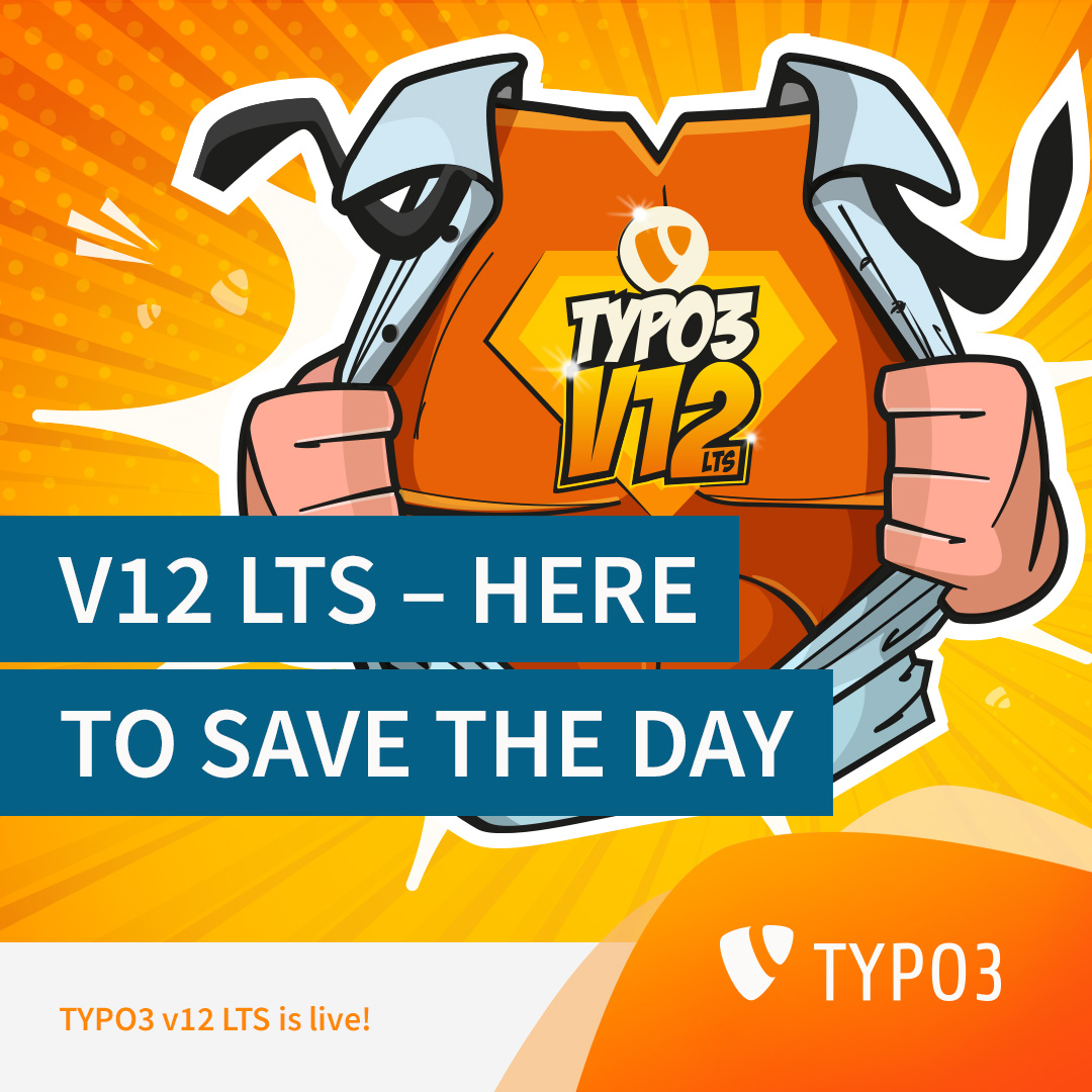 Great news for #TYPO3 users! 🚀 Our new flagship version, TYPO3 v12 LTS, is available. With countless improvements and new features, TYPO3 CMS is better than ever. You can rest assured that you'll receive security updates for the next three years.
hubs.li/Q01MDhlC0