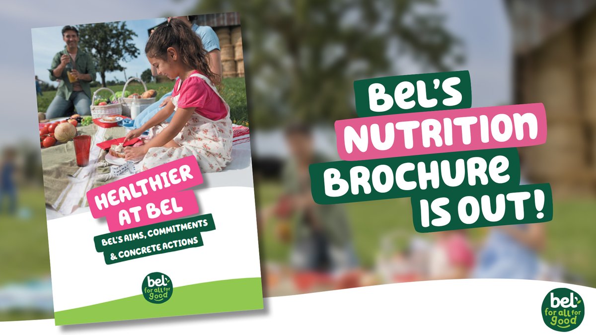 #Nutrition is at the heart of the #FoodTransition. We're committed to improving the nutritional quality and naturalness of our products to provide healthier and more #sustainable food portions for all. #ForAllGood

Our 4 nutritional priorities👉 groupe-bel.com/wp-content/upl…