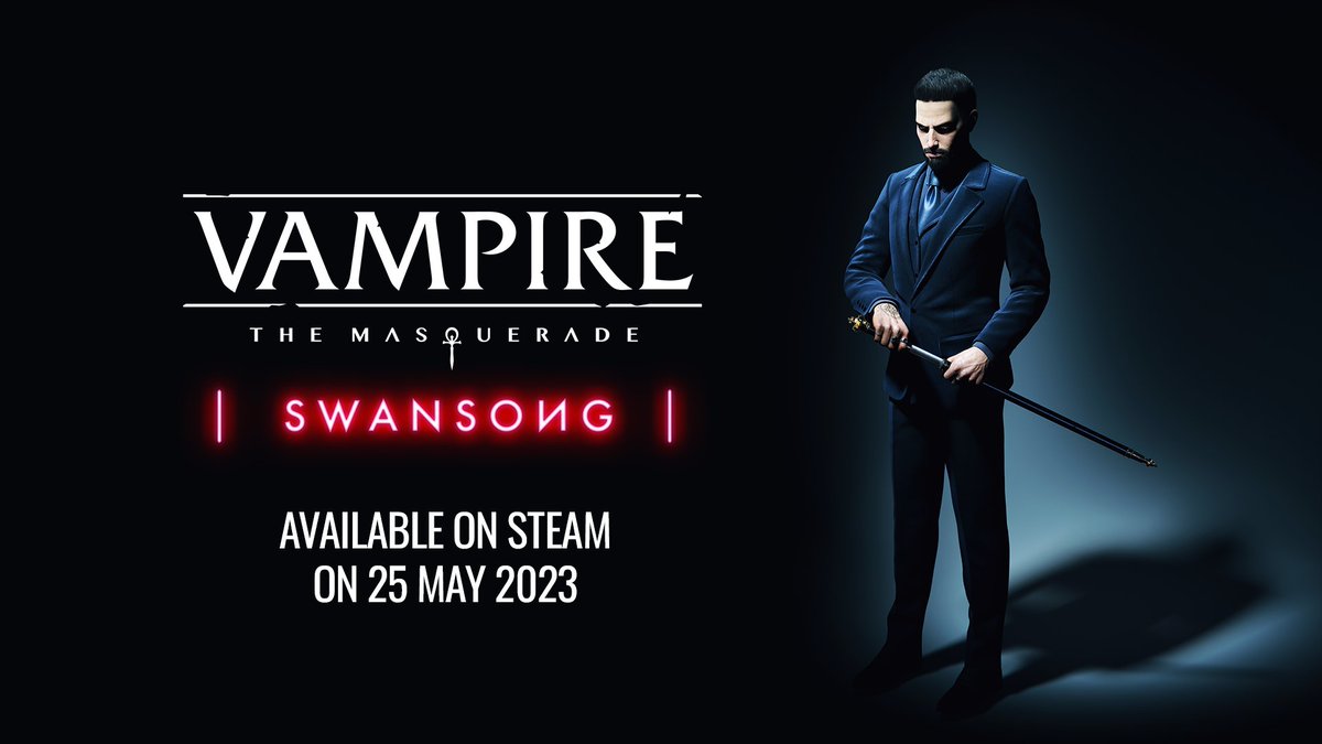 Sharpen your teeth, Vampire: The Masquerade - Swansong is coming on Steam in one month! Wishlist now on Steam: nacon.me/3YPpdPX