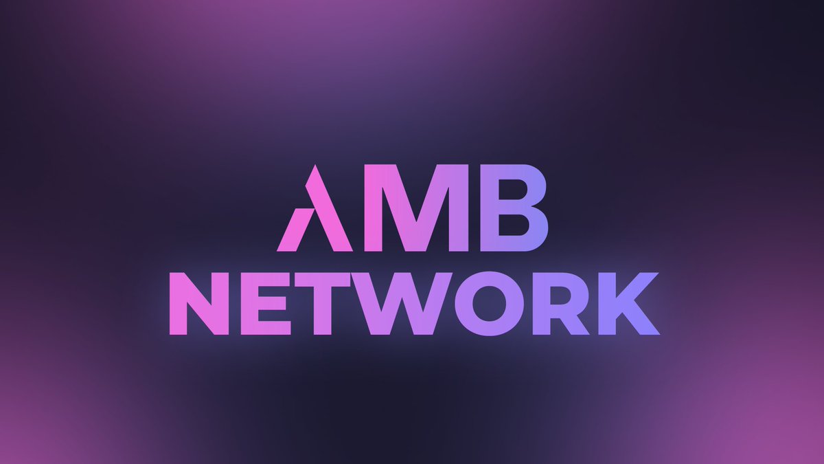 AMBnetwork_io's tweet photo. 1/ Hello everyone! We're thrilled to announce that AMB is now officially AMB Network π
As we continue to grow, our focus remains on creating a decentralized platform that connects web3 projects with on-chain and off-chain participants π
#ambnetwork https://t.co/4n3d190G2M