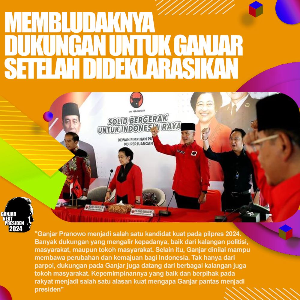 GanjarPranowow's tweet photo. Begitu dideklarasikan
Langsung ramai dukungan dari berbagai kalangan

Bak penantian panjang yang dijawab manis

Ganjar Pranowo insha Allah RI 2024
---
Tag :
Freya Tentara RM Hadea
Sanksi Pecat Iqbal Pakula https://t.co/hEMiEiusqb