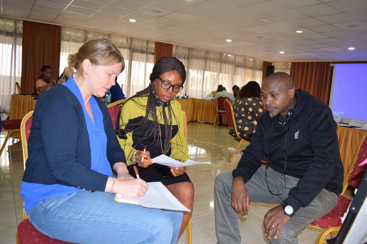 TanagerIntl's tweet photo. Welcome to day 2 of our SBC training in Nairobi, Kenya. Yesterday, we introduced LSPs to SBC & how scientific & community knowledge can be combined to design #gender & #nutrition sensitive interventions whilst contributing to #womenempowerment.
#IGNITEforChange #SBCTraining https://t.co/qORzyrQImx