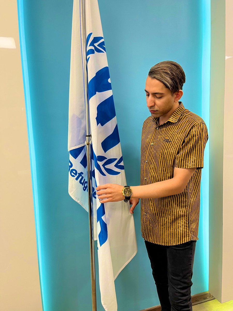 ddanirad's tweet photo. Anniversary of workin with #UN 
#danirad #UnitedNations #UNHCR https://t.co/evGNZ32eVB