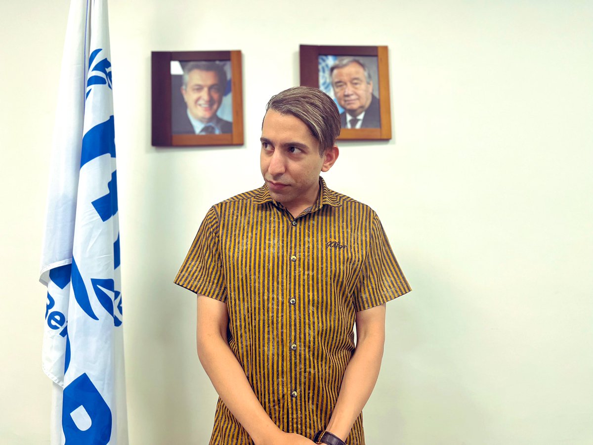 ddanirad's tweet photo. Anniversary of workin with #UN 
#danirad #UnitedNations #UNHCR https://t.co/evGNZ32eVB