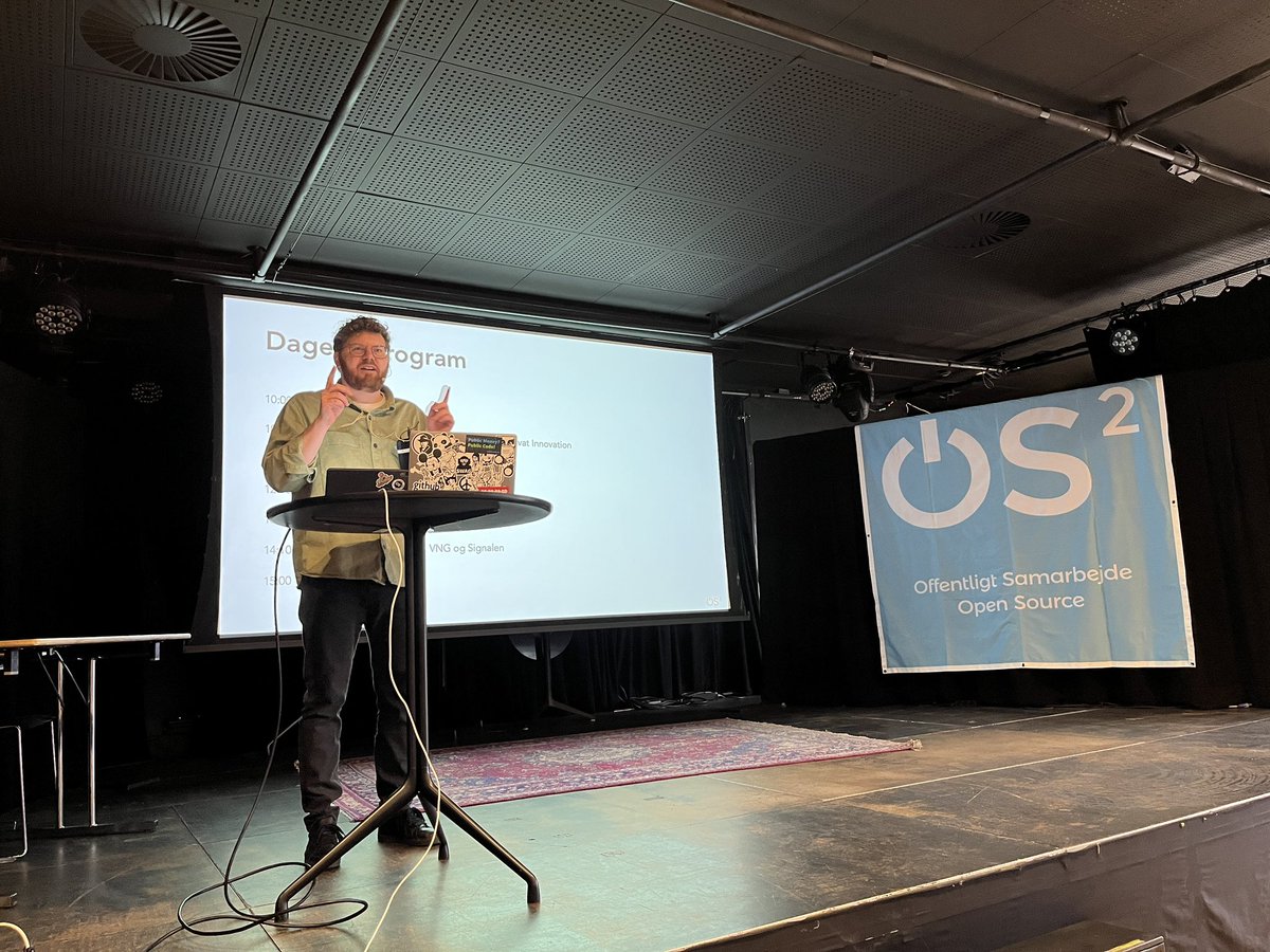GraveniceDK's tweet photo. Så er vi igang #os2 #gf23 #opensource #kib https://t.co/wrHnsSY4Ff