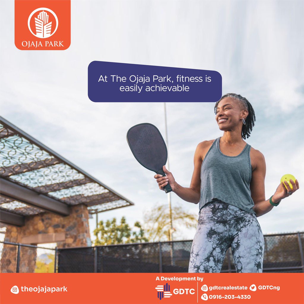 GDTCng's tweet photo. With the gym structures in the OJAJA park, your fitness goal can be achieved easily!

This is another reason for you to procure a house in the OJAJA park; Contact us to make a purchase with 50% deposit via Call/WhatsApp:
☎️+234-916-203-4330

#Gdtcng #Ojajapark #akure #luxury #gym https://t.co/kd1ZhY8hnv