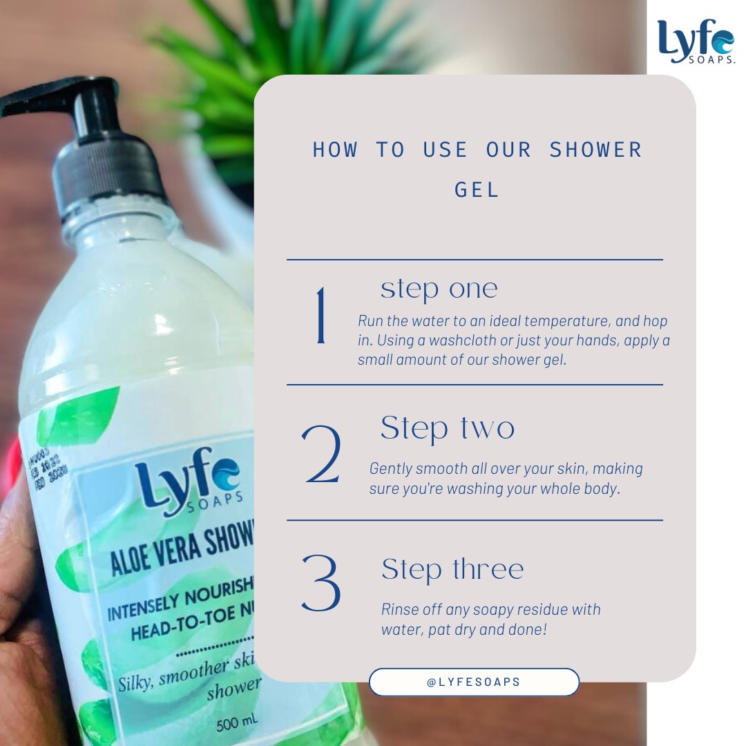 lyfesoaps's tweet photo. Did you know that bathing may be a kind of meditation and a good respite from your hectic daily schedule?
Make every time you use our mild shower gels and relax after a long day an unforgettable experience.
#chooselyfesoaps
#lyfesoaps https://t.co/K1Ntrr9sGh
