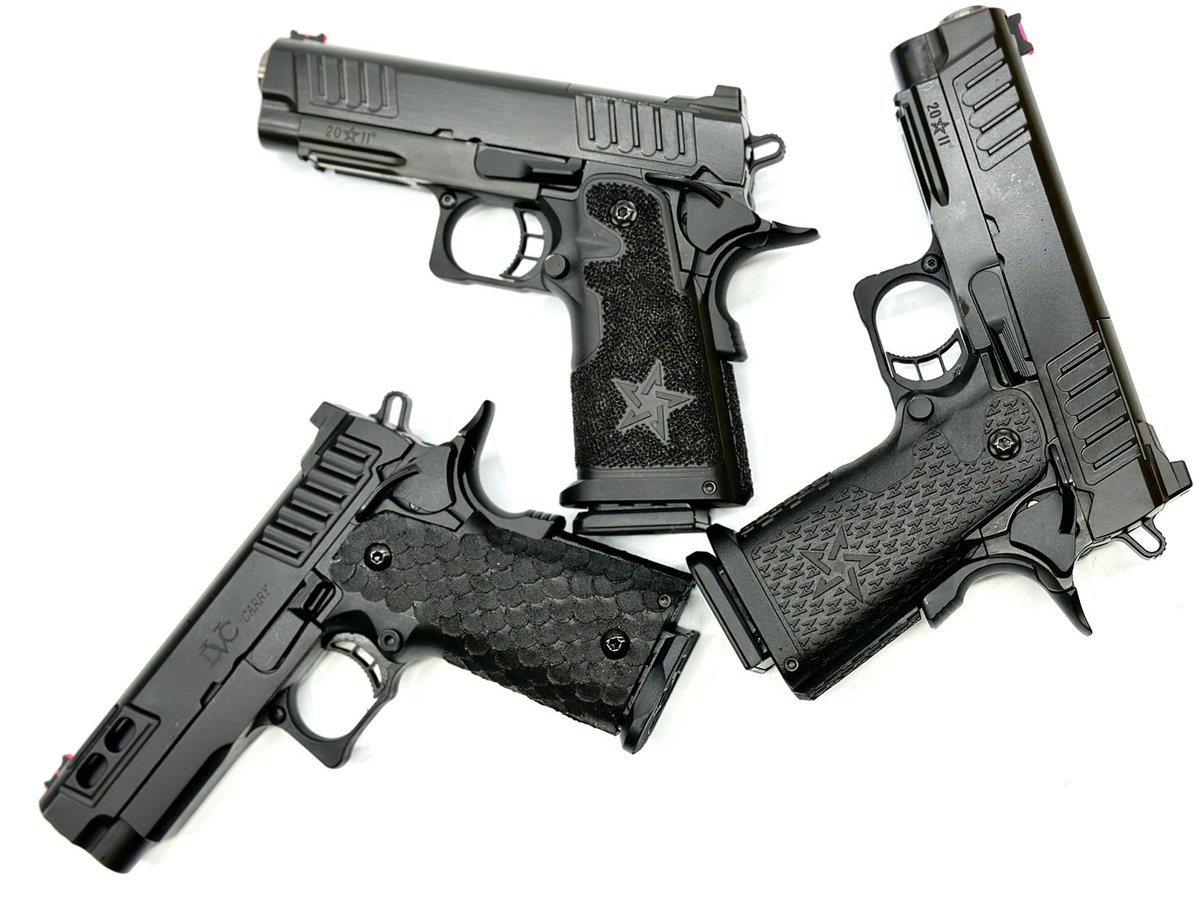 ORGA_inc's tweet photo. #ArmyArmament #Staccato
#ガスブロ #ハンドガン 各種入荷😍
https://t.co/wn6gQaiydp
海外製ながらも非常に安定した動作性能✨
フロントサイトはファイバーチューブが仕込まれており素早いサイティングが可能です。
#StaccatoC2 #STI #DVCCarry #DVC #ハイキャパ #GBB #サバゲー #エアガン https://t.co/4wmFkkqUvS