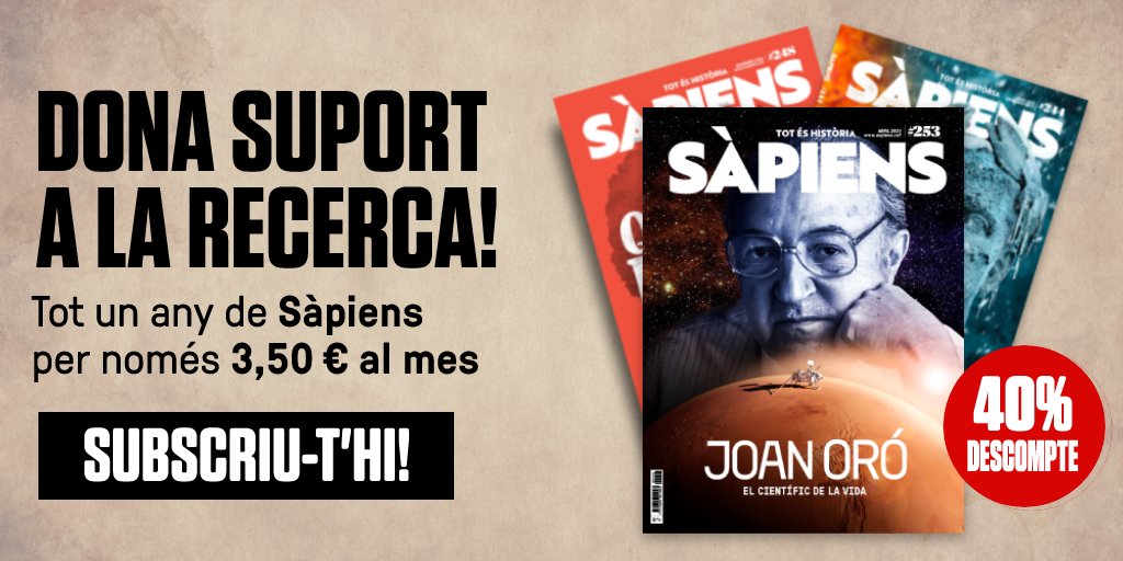 sapienscat's tweet photo. ℹ️ I això no és tot: Si ets #subscriptor de SÀPIENS, pots accedir al sorteig exclusiu de 2️⃣ lots més a través del correu electrònic que has rebut.
✍️ Si encara no ho ets, fes-te’n ARA amb un descompte únic i podràs gaudir d’avantatges com aquest! 👉 https://t.co/tATtMqkcXn https://t.co/RrnR5fqPOU