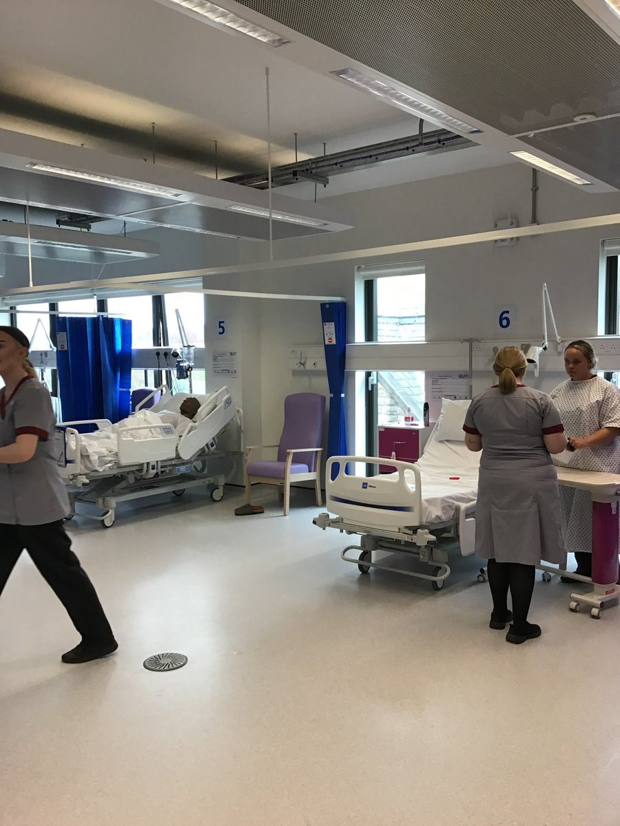 Stuart Barton (@stewyb_sce) on Twitter photo Yesterday saw our new multipurpose clinical simulation ward welcome it’s first set of <a href="/sheffhallamuni/">Sheffield Hallam University</a> <a href="/HallamHWLS/">College of Health, Wellbeing and Life Sciences</a> students for a simulated ward management experience. Yesterday saw our new multipurpose clinical simulation ward welcome it’s first set of <a href="/sheffhallamuni/">Sheffield Hallam University</a> <a href="/HallamHWLS/">College of Health, Wellbeing and Life Sciences</a> students for a simulated ward management experience.