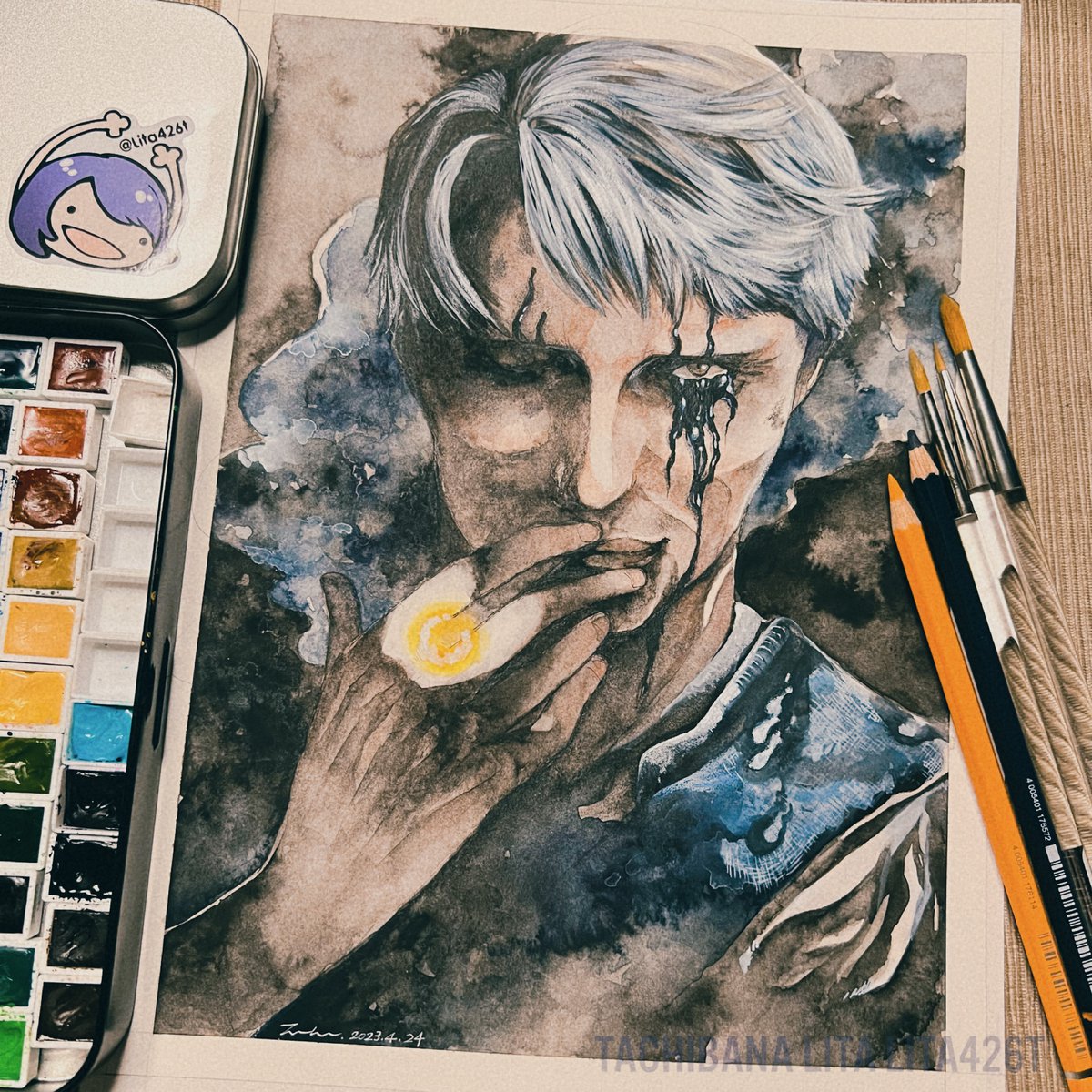 lita426t's tweet photo. Watercolor fanart 2 @theofficialmads #DeathStranding #DeathStrandingDirectorcut
@maruzenart #シュミンケ https://t.co/s4RLAUsZoA