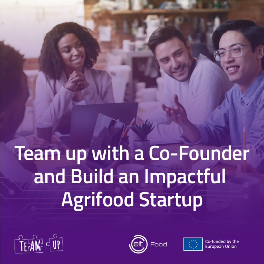 Registrácia do programu TeamUp otvorená!
Program spája popredných technológov s najlepšími profesionálmi z biznisového prostredia a poskytuje školenia, financovanie a kontakty, aby pomáhal spoluvytvárať zaujímavé poľnohospodárske podniky. 
👉  eitfood.eu/projects/teamup.  👈