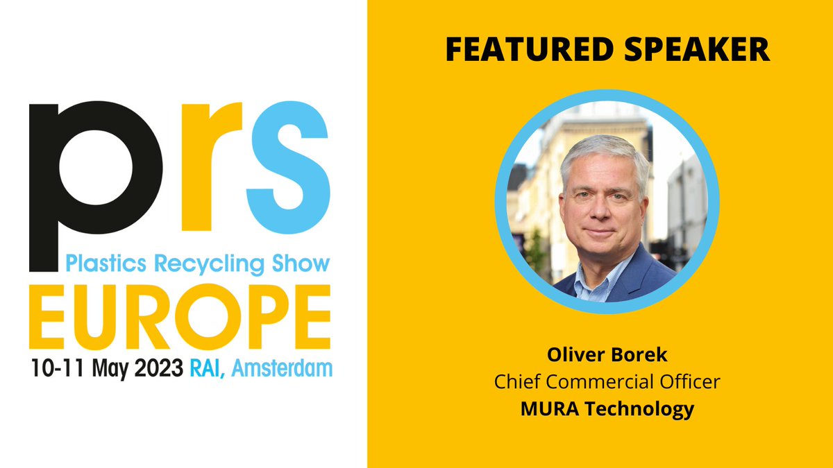 Plastics Recycling Show Europe (@prs_europe) on Twitter photo ๐๐ฒ๐ฎ๐๐๐ฟ๐ฒ๐ฑ ๐ฆ๐ฝ๐ฒ๐ฎ๐ธ๐ฒ๐ฟ: Oliver Borek, Chief Commercial Officer, <a href="/MuraTechnology/">Mura Technology</a> - ๐๐ฅ๐ท๐ข๐ฏ๐ค๐ฆ๐ฅ ๐๐ฆ๐ค๐บ๐ค๐ญ๐ช๐ฏ๐จ: ๐๐ณ๐ฐ๐ท๐ช๐ฅ๐ช๐ฏ๐จ ๐ข ๐๐ถ๐ด๐ต๐ข๐ช๐ฏ๐ข๐ฃ๐ญ๐ฆ ๐๐ฐ๐ญ๐ถ๐ต๐ช๐ฐ๐ฏ. ow.ly/RHru50NKOGx #PRSE2023 ๐๐ฒ๐ฎ๐๐๐ฟ๐ฒ๐ฑ ๐ฆ๐ฝ๐ฒ๐ฎ๐ธ๐ฒ๐ฟ: Oliver Borek, Chief Commercial Officer, <a href="/MuraTechnology/">Mura Technology</a> - ๐๐ฅ๐ท๐ข๐ฏ๐ค๐ฆ๐ฅ ๐๐ฆ๐ค๐บ๐ค๐ญ๐ช๐ฏ๐จ: ๐๐ณ๐ฐ๐ท๐ช๐ฅ๐ช๐ฏ๐จ ๐ข ๐๐ถ๐ด๐ต๐ข๐ช๐ฏ๐ข๐ฃ๐ญ๐ฆ ๐๐ฐ๐ญ๐ถ๐ต๐ช๐ฐ๐ฏ. ow.ly/RHru50NKOGx #PRSE2023