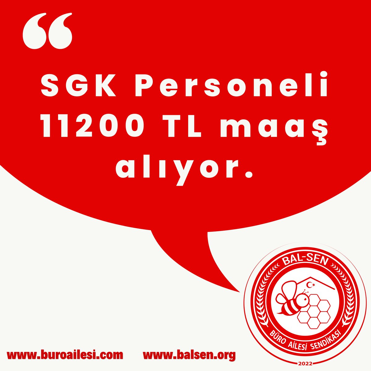 Birçok bakanlıktan büyük bütçeyi kullanan SGK Ailesi tazminat, ek ödeme, ikramiye ve uzmanlık istiyor.

#SGKPersoneliAdaletİstiyor