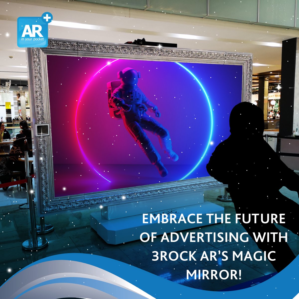 3RockGlobal's tweet photo. Our immersive AR advertising service transforms static ads into captivating experiences, allowing your audience to interact with your brand like never before. Boost your brand's impact and create lasting impressions

Get in touch to find out more:
https://t.co/Er4qsQNHv5 https://t.co/aSPhyci980