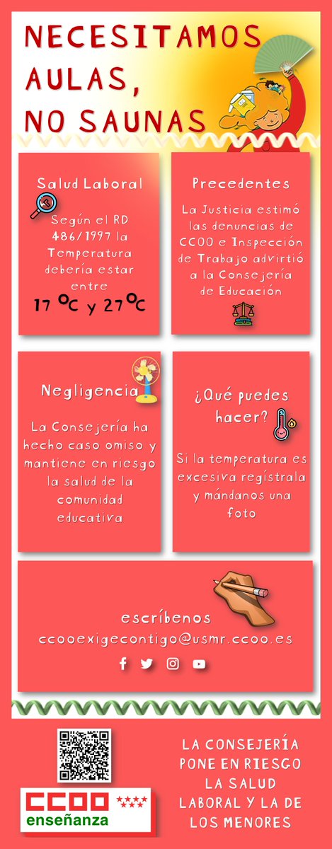 Educación CCOO Madrid tweet media