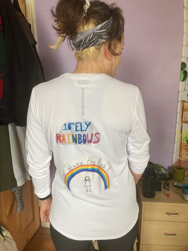 Congrats to Rachel, our amazing Rainbow leader! She ran a half marathon to raise funds for her unit &amp; we're proud of her inspiring dedication to Girlguiding! Thank you, Rachel, for being an awesome volunteer! ❤️ #Girlguiding #Rainbows #Volunteer #HalfMarathon #Fundraiser