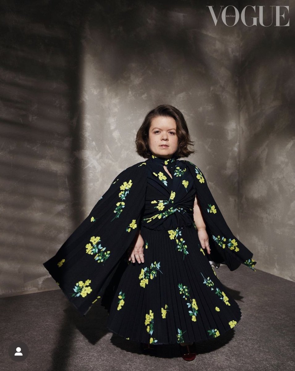 Frances Ryan (@drfrancesryan) on Twitter photo May’s very special issue of <a href="/BritishVogue/">British Vogue</a> is on newsstands from today.
To see disabled women in the pages of Vogue will be genuinely moving for a lot of readers. Huge congrats to <a href="/TheSineadBurke/">Sinéad Burke</a> for all her work. May’s very special issue of <a href="/BritishVogue/">British Vogue</a> is on newsstands from today.
To see disabled women in the pages of Vogue will be genuinely moving for a lot of readers. Huge congrats to <a href="/TheSineadBurke/">Sinéad Burke</a> for all her work.