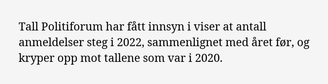 Politiforum: Flere anmeldes for å hindre politiets arbeid politiforum.no/flere-anmeldt-…