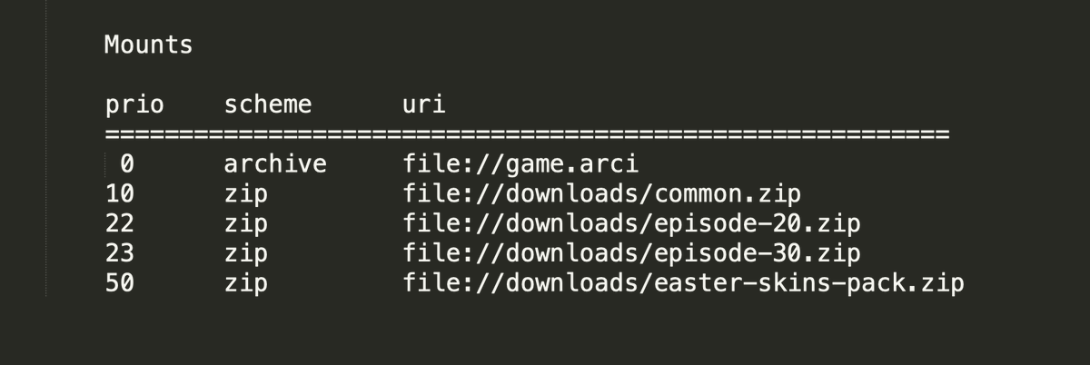 mwesterdahl76's tweet photo. I'm currently updating our support for downloadable content, helping the devs to minimize the download size and startup times.

It allows the dev to mount resource packs at different priorities. The game will then ask each of the mounts for the resource it wants.

#defold https://t.co/gsB9jEGQIY