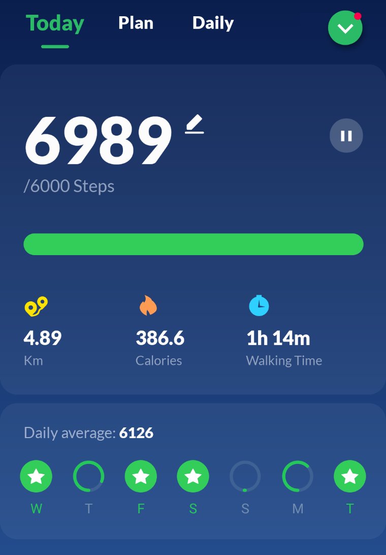 Amount of steps I did at 5am on stage in Porto this morning 🤣