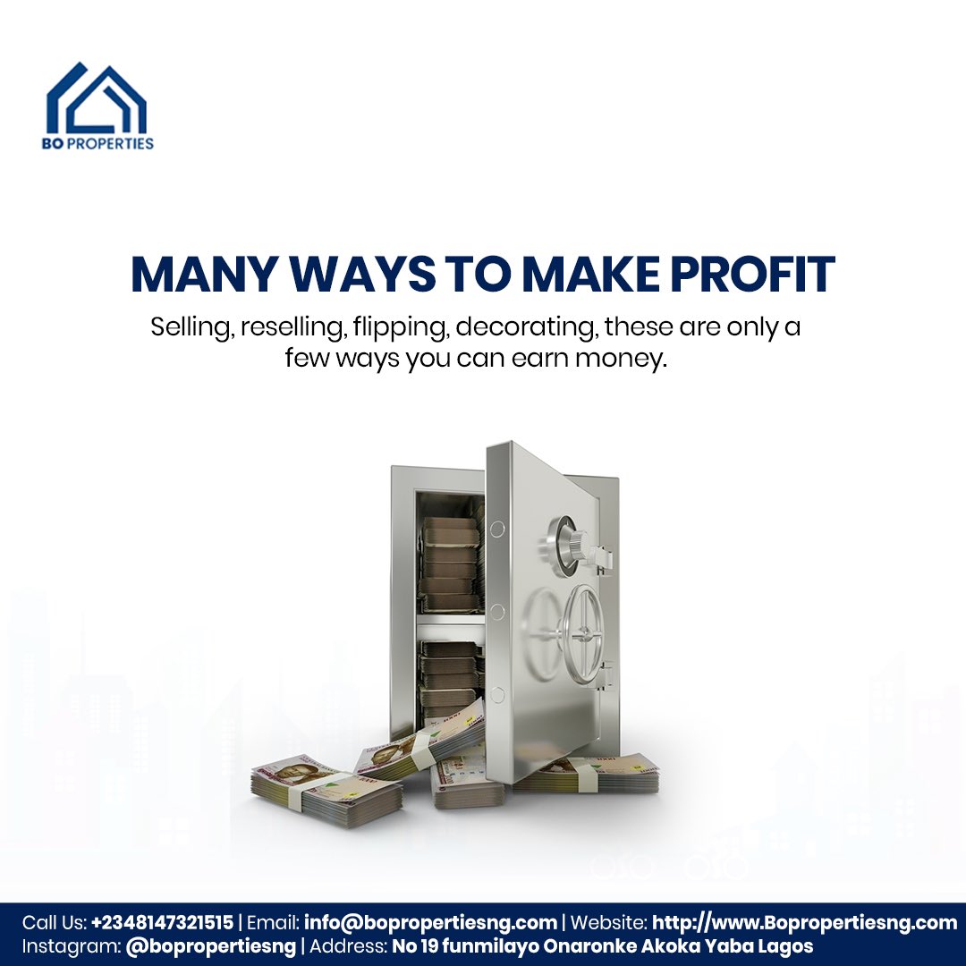 Bopropertiesng's tweet photo. When people hear about real estate investments, the first question that comes to mind is WHY SHOULD I INVEST IN REAL ESTATE ?
Income opportunities in real estate are endless.
#Realestate #boproperties https://t.co/CYnVPCbtoE