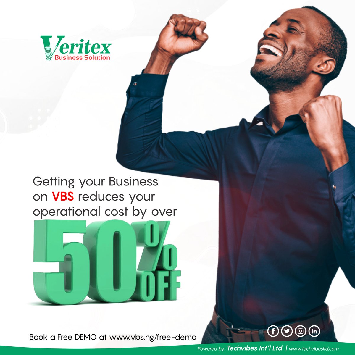 Techvibes_ltd's tweet image. VBS is designed to cater to the unique needs of your organization and its workforce, providing comprehensive features to optimize employee management and performance, thereby reducing operational cost. Learn more vbs.ng
#BusinessConnect #businessautomation