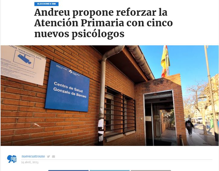 🍊 14 de abril de 2023 vs. 24 de abril de 2023 🥀

❌ Andreu ha estado más preocupada de cuidar la salud de su gobierno que de la salud de los riojanos.

<a href="/PSOELaRioja/">PSOE La Rioja / ❤️</a>