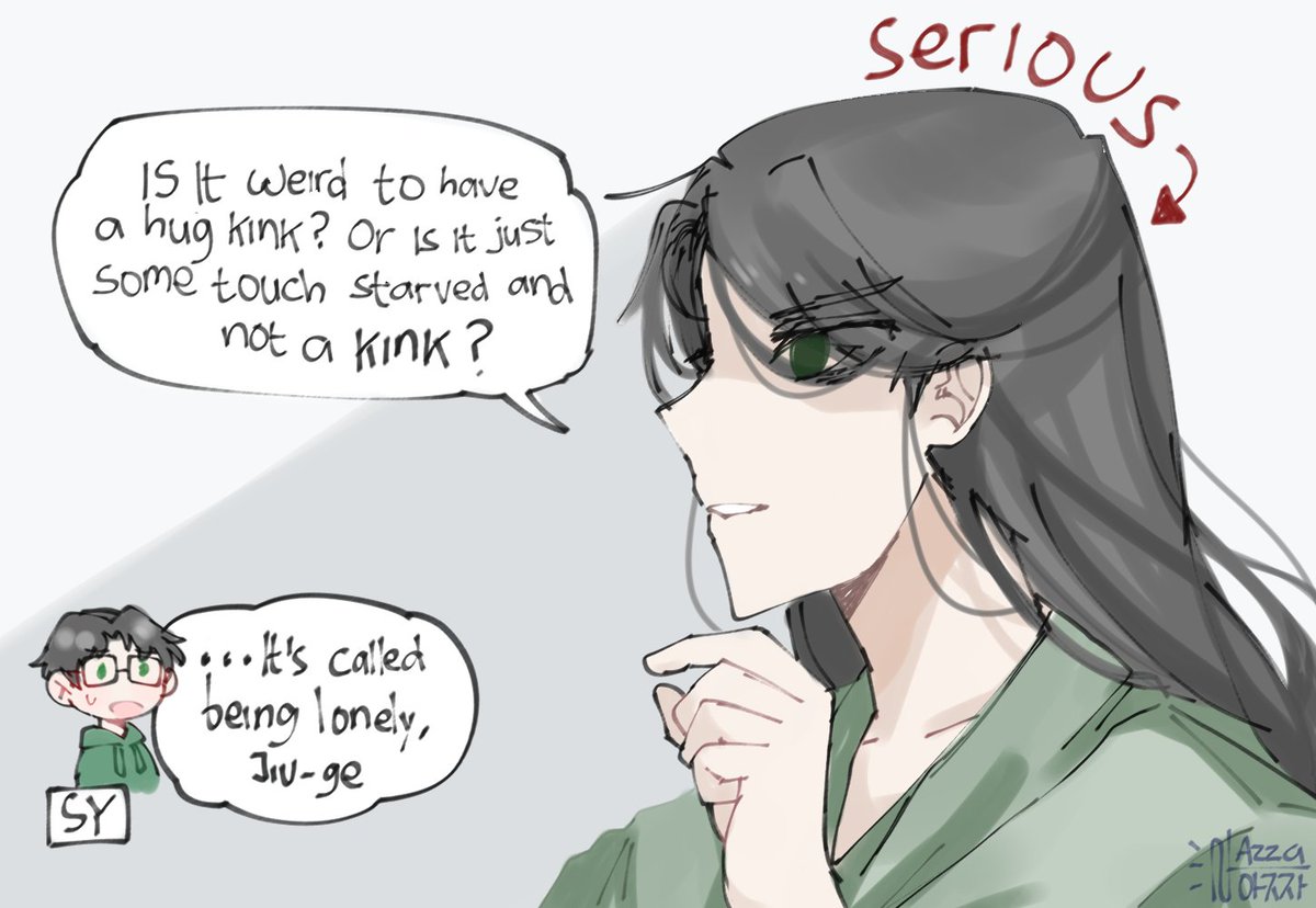 hopokara's tweet image. #人渣反派自救系统  #svsss 

Feelings (1/2) 

ft Shen Jiu and Shen Yuan 🥒🎍
