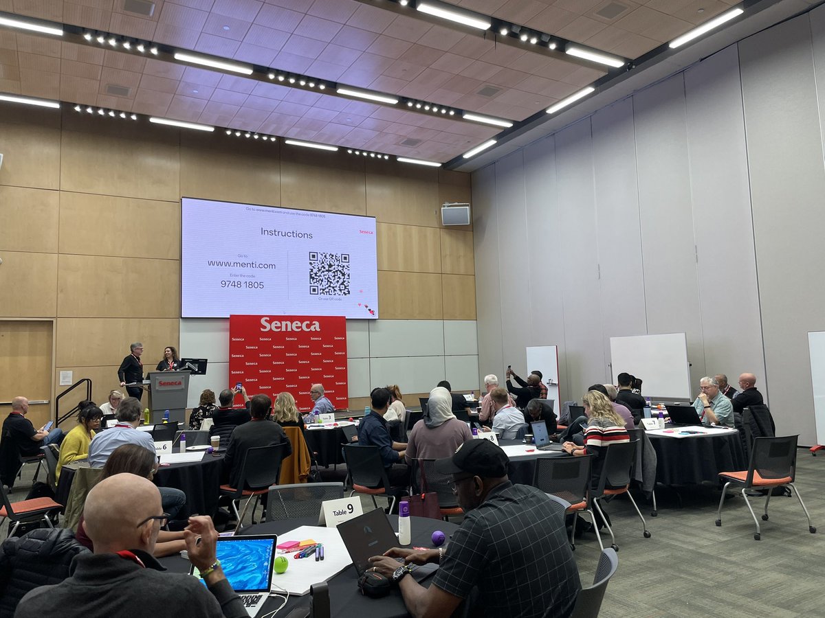 senecasecet's tweet photo. Next 5 ✨ 
An amazing event and a wonderful turnout! Awesome things are on the way for SECET! 
#seneccollege #senecaproud #challengeaccepted https://t.co/0nYOBtqkPB