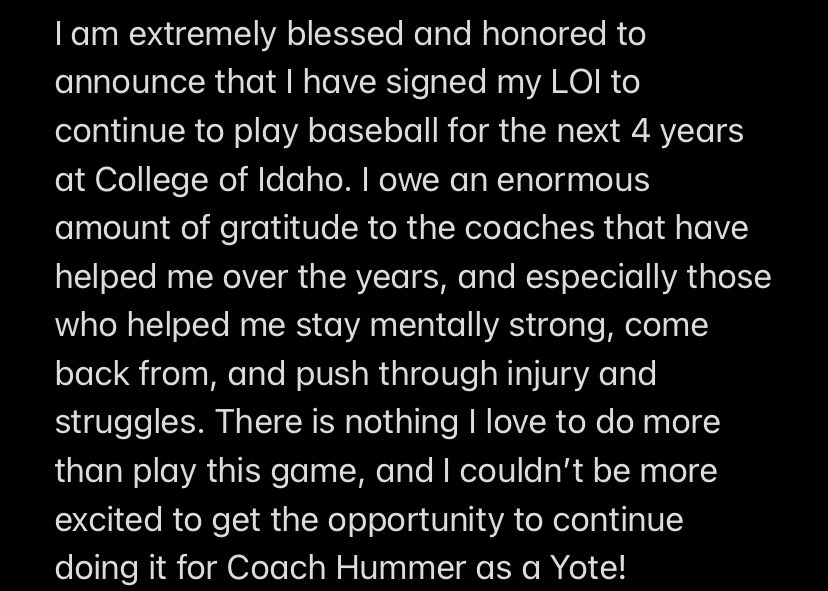 NolanRandall99's tweet photo. Very excited to start my next chapter! #Committed #GoYotes @CoachSchaabNCSA @ZanderClouse15 @PBR_Washington @AMHSBaseball1 https://t.co/19Nv3u6Zx2
