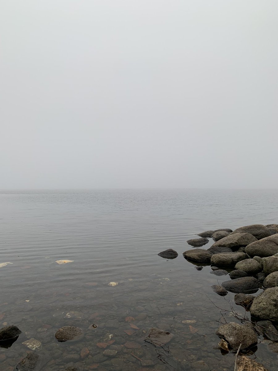 Huomenta! Tänään aamu ei alkanutkaan huomenilla Näsinneulalle…ei täällä mitään näe 😲 #sää #sumu #näsijärvi #tampere #näsinneula