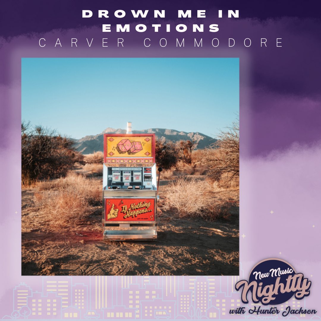 newmusicnightly's tweet photo. #NewMusicNightly #CarverCommodore #DrownMeInEmotions https://t.co/SxmxuVJy1c