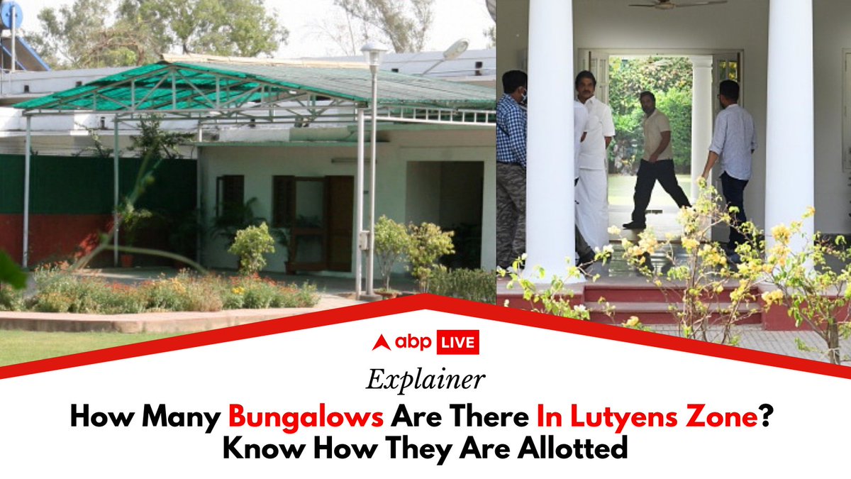 abplive's tweet image. #RahulGandhi recently vacated his official residence after his disqualification as MP. Know how MPs, Judges and other officials are allotted bungalows in Lutyens Zone.

Read @ajay_kumar31's report for #ABPLive

bit.ly/3ArHAzL

#RahulGandhiDisqualified